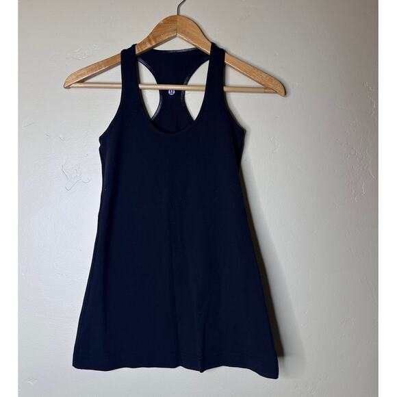 Lululemon CRB Cool Racerback Luxtreme Black Tank - Picture 2 of 5